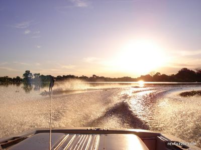 Sunset Glass-Water Ski